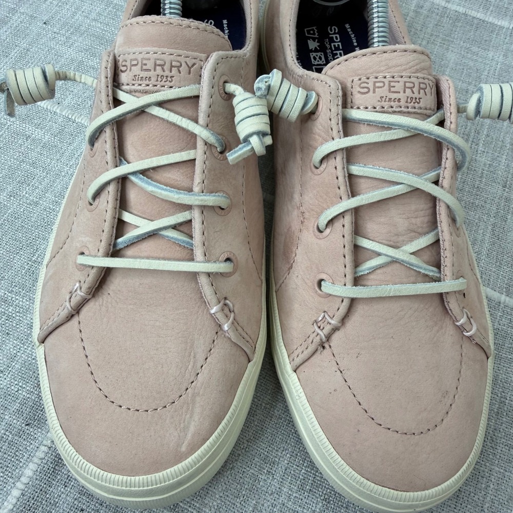 Sperry Womens 8.5 Crest Vibe Pink Rose Slip On Sneakers‎ Washable - Picture 10 of 10
